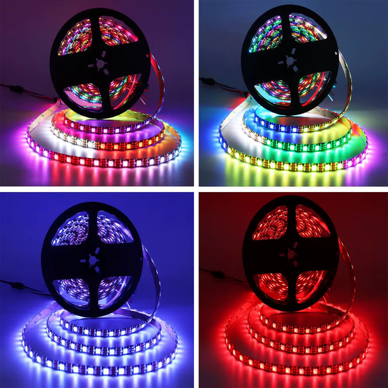 TNALANT SK6812 RGBW LED-Streifen individuell adressierbar, 5V DC, Multicolor, SMD-Technologie - Bild 3