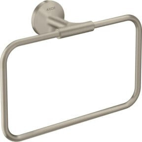 Hansgrohe Axor Uni. Circular Handtuchring in Schwarz, Wandmontage, B/H: 25,0 x 21,6 cm - Bild 1