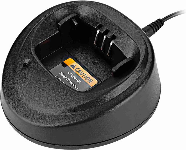 DIYelecs 12V Intercom Ladegerät Netzteil mit EU-Stecker in Schwarz für EP450 GP3188 GP3688 CP040 - Bild 1