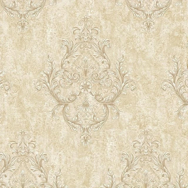 SZ-Damai Blumentapete Blau mit floralem Design aus feuchtigkeitsbeständigem Vliesmaterial - Bild 1
