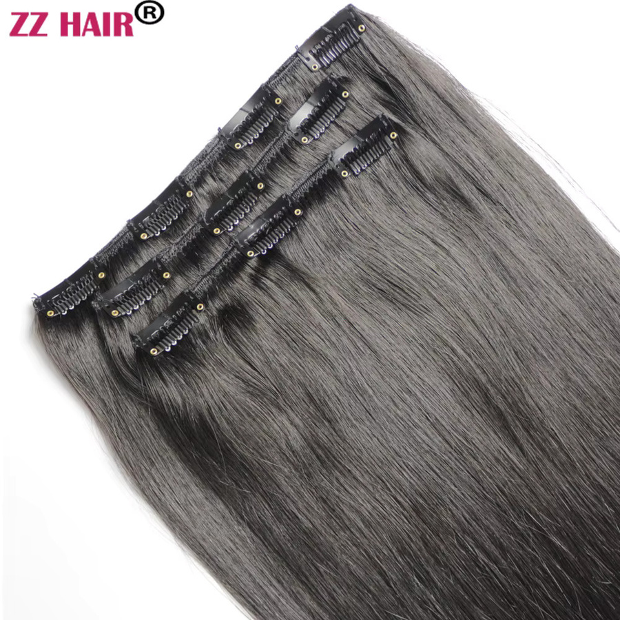 ZZHAIR Remy-Haarverlängerung, 3-teiliges Set, 80 g, 40,6–55,9 cm - Bild 1