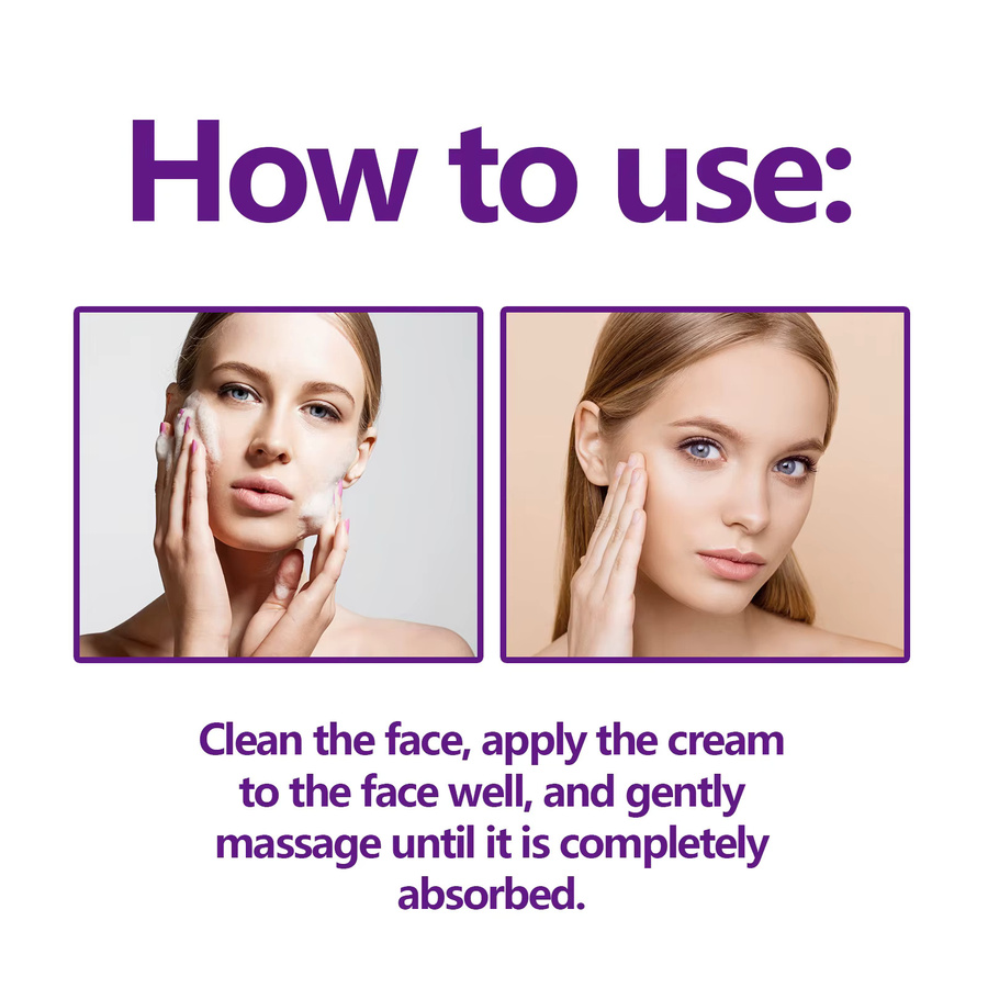HOEGOA Anti-Aging-Gesichtscreme mit Hyaluronsäure, Reife Haut, Unisex - Bild 4