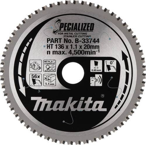 Makita Kreissägeblatt B-33744 in Silber - Bild 1