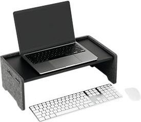 Durable Monitorständer Effect Anthrazit mit 3 Stufen und Kabelauslässen - Bild 1