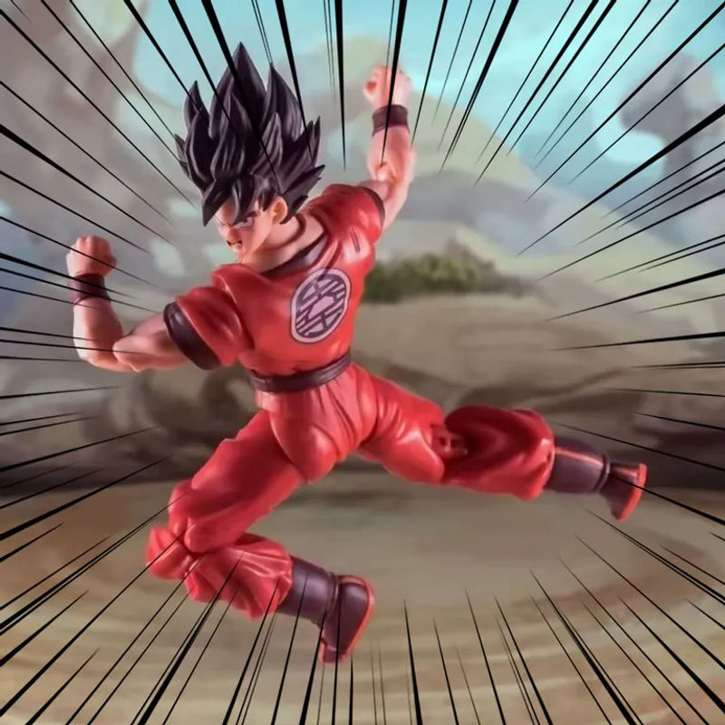 Bandai Dragon Ball Wukong SHF Crimson Martial Arts Actionfigur in Rot, Höhe: 14,5 cm - Bild 4