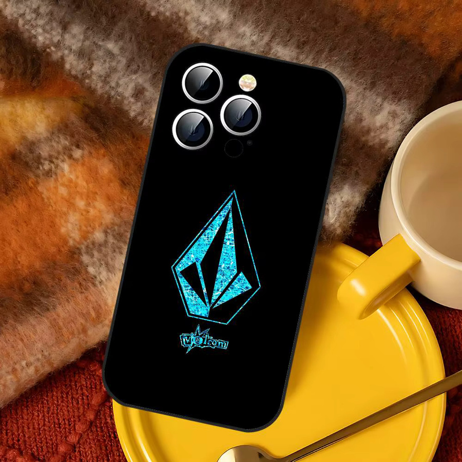 Volcom V-Logo Handyhülle in Schwarz für iPhone 11 bis iPhone 17 Modelle - Bild 3