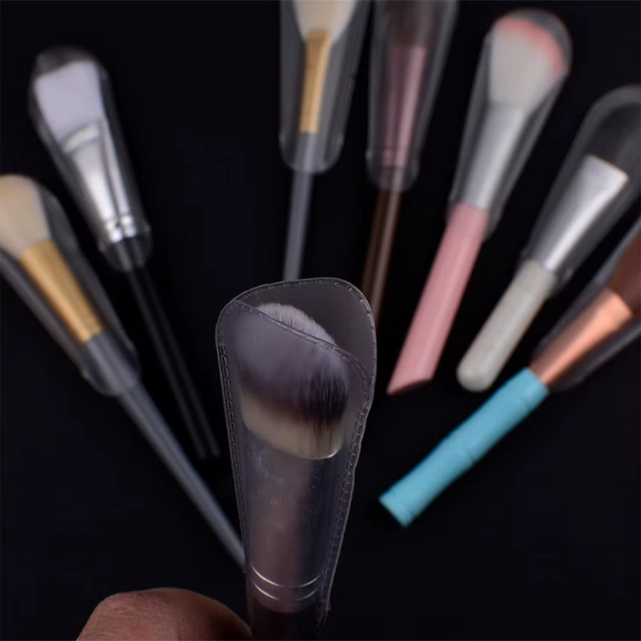 HUAZDS Make-up-Pinselschutz, 18 Stück, 9 Größen, Unisex - Bild 3
