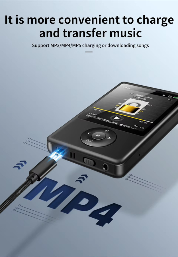 USB Typ-C zu Mini-USB Adapterkabel in Schwarz für Kamera, MP3 und MacBook Pro zum Laden und für die Datenübertragung - Bild 4