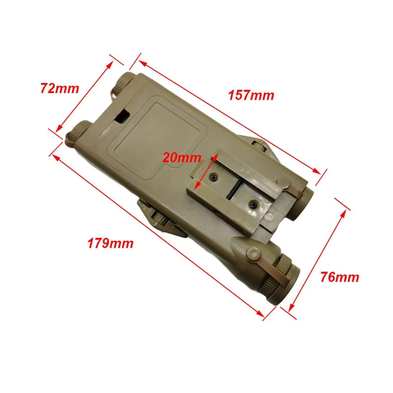 Element PEQ2 Red Laser Designator, Taktische Laserfunktion, 20 mm Schiene - Bild 3