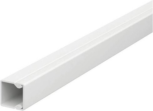 OBO Bettermann Wand- und Deckenkanal aus Kunststoff in Grau und Weiß, B/H: 15 x 15 mm - Bild 1