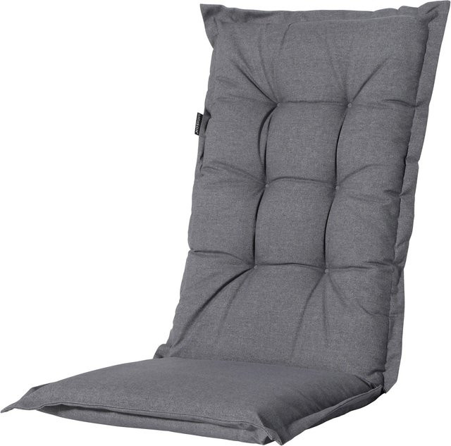 Madison Niederlehner Auflage Oxford Grey Outdoor in Grau, B: 105 cm, T: 50 cm - Bild 1