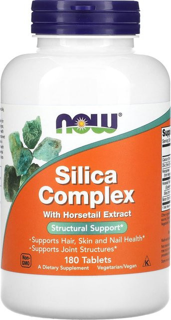NOW Silica Complex, 180 Tabletten, Unisex - Bild 1