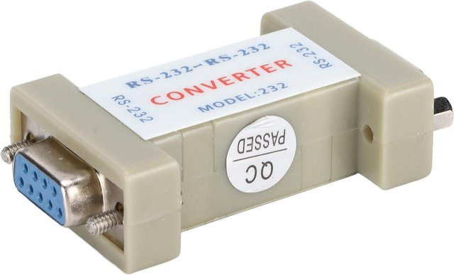 RS232 Serieller Port Isolator und Stromversorgungs-Konverter für 5-Draht-Endgeräte in Grau - Bild 1