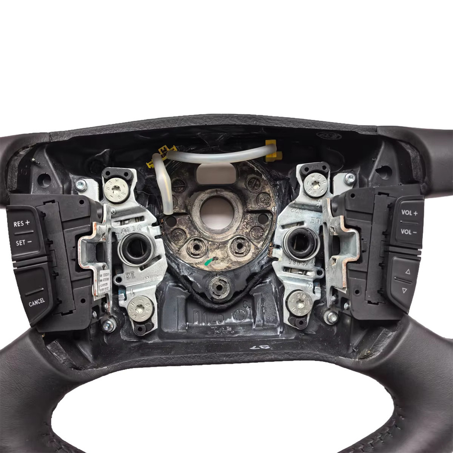 Lenkrad mit Tempomat-Schalter und Lautstärketaste für VW Golf MK4 und Passat B5 B5.5 in Schwarz - Bild 2