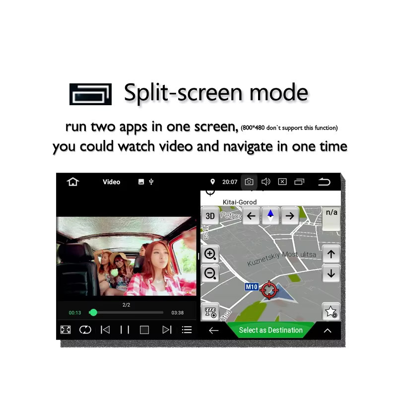 SKYSHADOW Android Multimedia Autoradio für Porsche Cayenne 2016-2018 mit 13,0 Zoll IPS Display, 8-Core Prozessor, CarPlay, GPS und WiFi in Schwarz - Bild 3