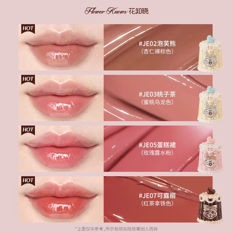 FLOWER KNOWS The Sweetie Bear Collection Lip Jelly, Glänzend - Bild 6