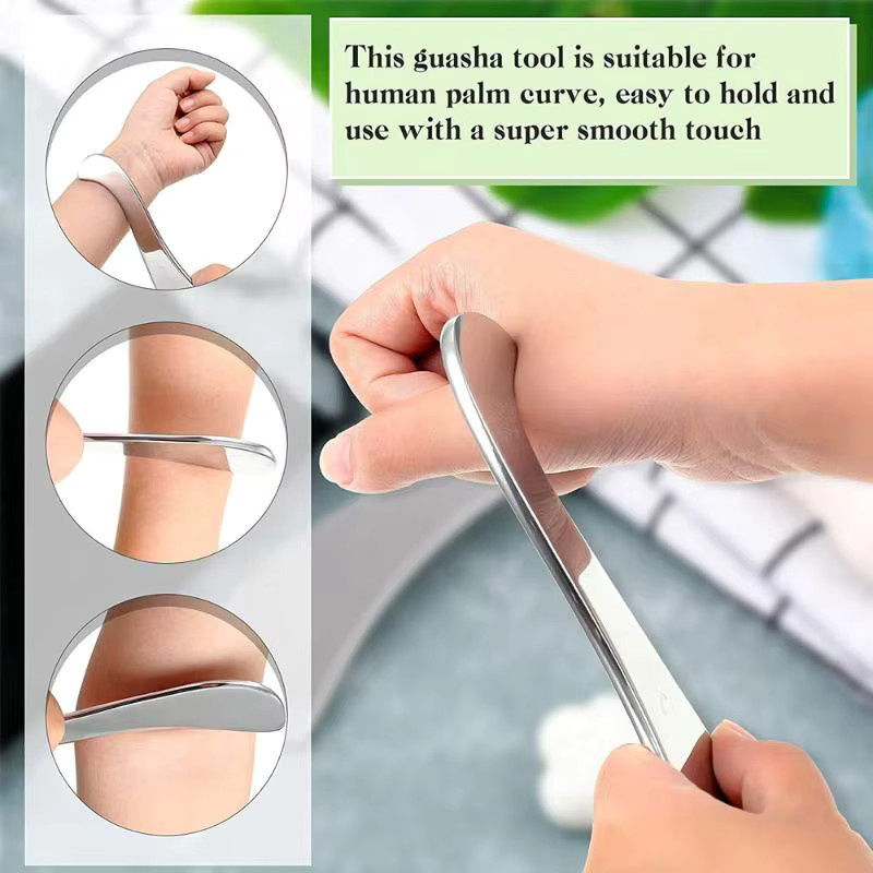 KuZHEN Gua Sha Muskelschaber-Tool, Unisex - Bild 3