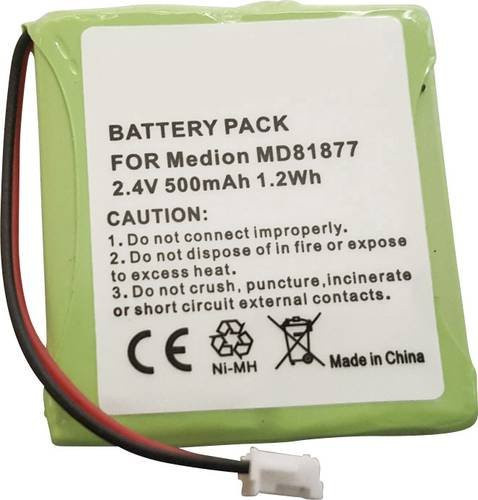 Beltrona TELSINUS201 TSinus-battery Akku für schnurlose Telefone in Grün, passend für Amstrad, Audioline, Avaya, AVM, BT Verve, DeTeWe und GE - Bild 1
