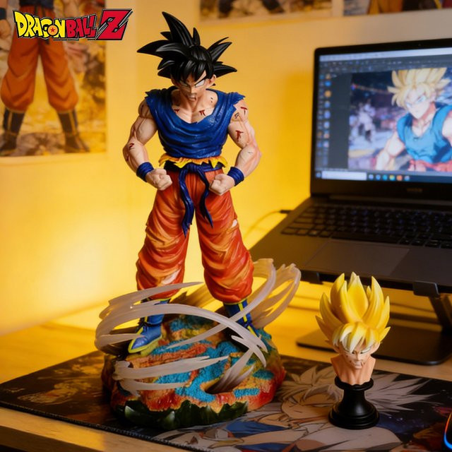 Bandai Dragon Ball Super Saiyan Goku, Actionfigur, Kunststoff, Bunt / Mehrfarbig - Bild 1