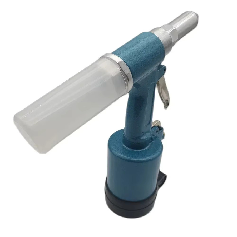 XMSJ Pneumatische Lufthydraulische Pop-Nietpistole Heavy Duty Air Riveter in Blau für Nietdurchmesser 2,4–5,0 mm - Bild 3
