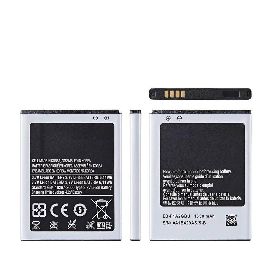 Samsung EB-F1A2GBU Akku für Galaxy S2 i9100 i9105 i9100G in Schwarz, 1650mAh Hochleistungs-Ersatzakku B9062 I777 - Bild 5