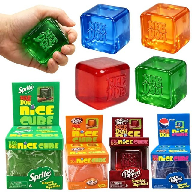 Schylling Nee DoH Nice Cube, Weicher Sensorischer Würfel, Fidget-Spielzeug - Bild 1