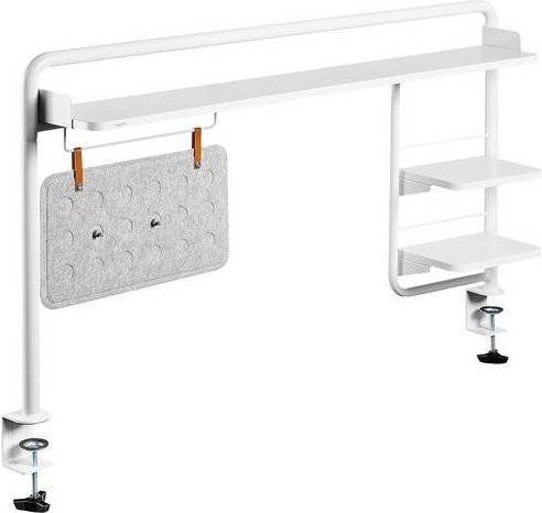 LogiLink EO0047 Ablageboard aus Metall in Weiß - Bild 1