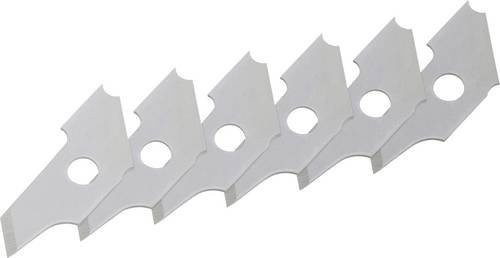 Wolfcraft Lochrandsenker-Ersatzklingen 6er-Set aus HCS-Stahl in Silber - Bild 1