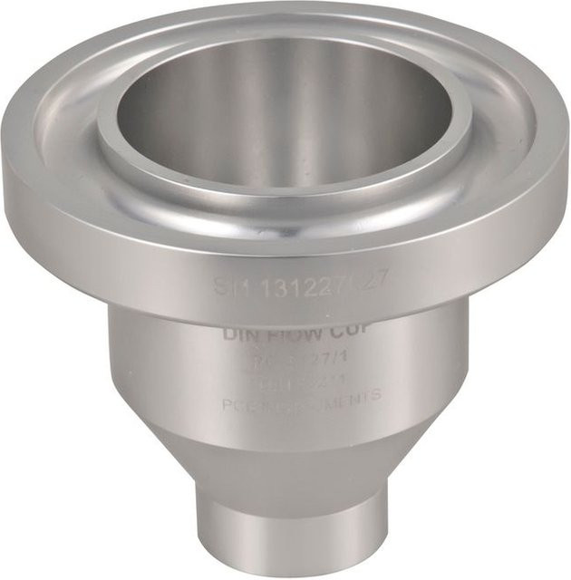 PCE Instruments DIN Auslaufbecher PCE-127/4 in Schwarz und Silber - Bild 1