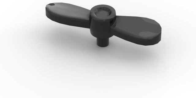 ixBricks Propeller 2 Blätter Verdreht Winzig Bausteine Set 10-teiliges Set - Bild 1