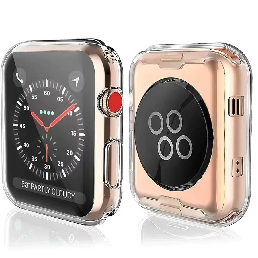 HUBANDE Displayschutzfolie für Apple Watch, TPU-Stoßstangenabdeckung, Unisex - Bild 4