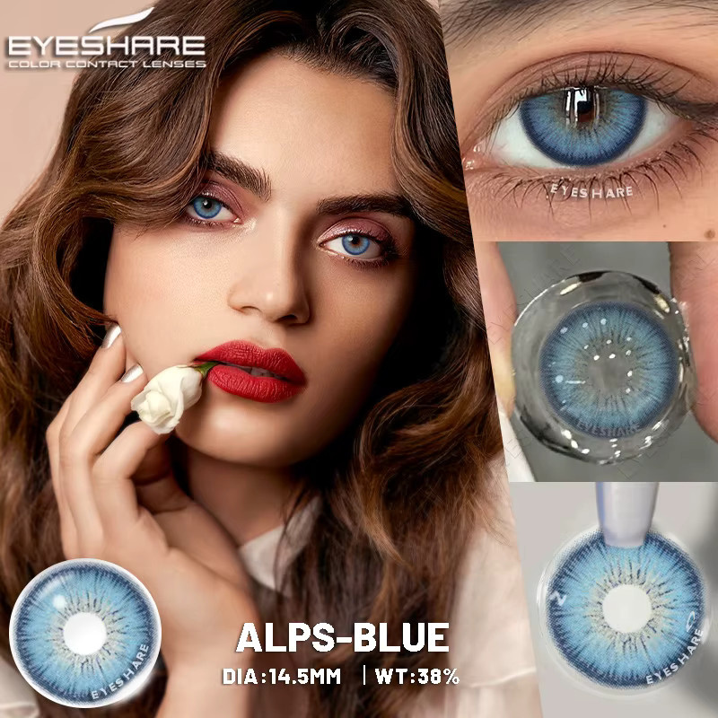 EYESHARE Farbige Kontaktlinsen, Vienna-Brown, 2 Stück - Bild 2