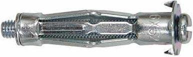 Fischer Hohlraum-Metalldübel HM aus Edelstahl in Silber, 50 Stück, Durchmesser: 4 mm, Länge: 45 mm - Bild 2