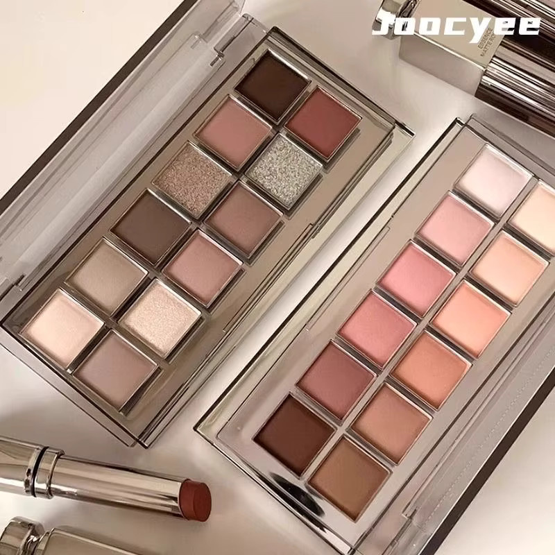 JOOCYEE Lidschattenpalette, 12 Farben, Matt und Schimmer, Unisex - Bild 4