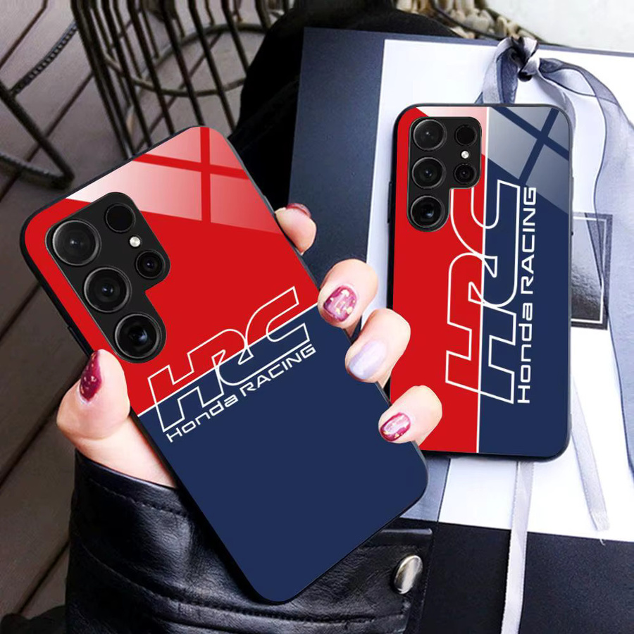 HRC Handyhülle mit Glas-Schutzhülle für Samsung Galaxy S26 S25 S24 S23 S22 S21 S20 Note20 Plus FE Ultra in Schwarz - Bild 2