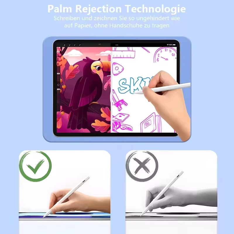 Universal Stylus Touch Pen mit Magnetfunktion in Grün für iPad, Apple, Huawei, Lenovo, Samsung und Xiaomi Tablets und Smartphones - Bild 3