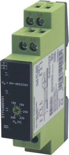 Tele Überwachungsrelais E1YU400V01 mit 1 Wechsler in Grün - Bild 1