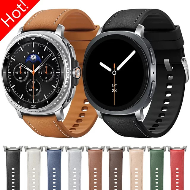 FancyWrist Uhrenarmband Leder-Silikon, Unisex - Bild 1