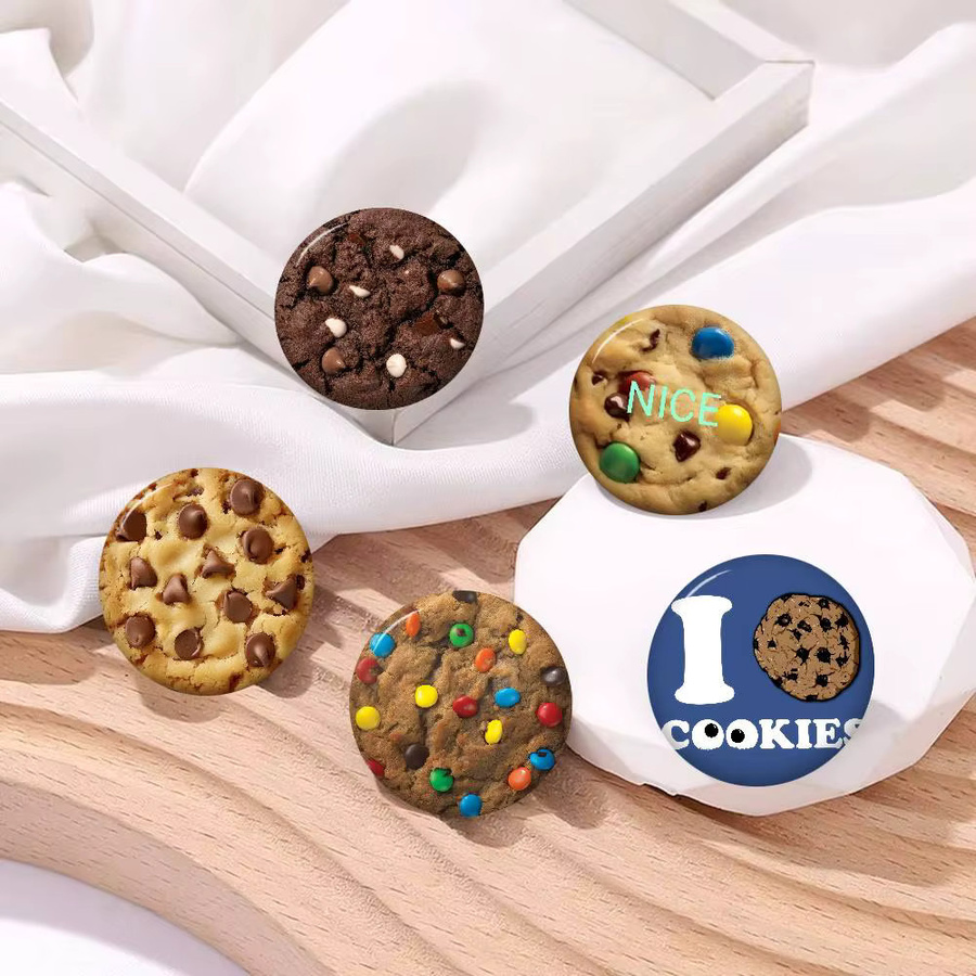 Kayou Anstecknadel, Schokoladenkekse, Anime-Cartoon - Bild 2
