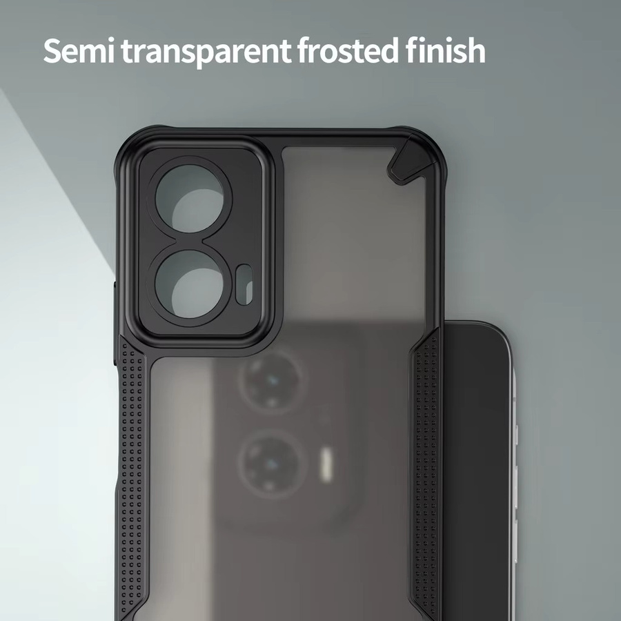 Panbon Matte Hard Case Schutzhülle für Moto G35 G75 G55 in Blau oder Schwarz - Bild 3
