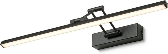 Rendl Wandleuchte Frida 60 LED Wandlampe in Mattschwarz mit 12 W - Bild 1