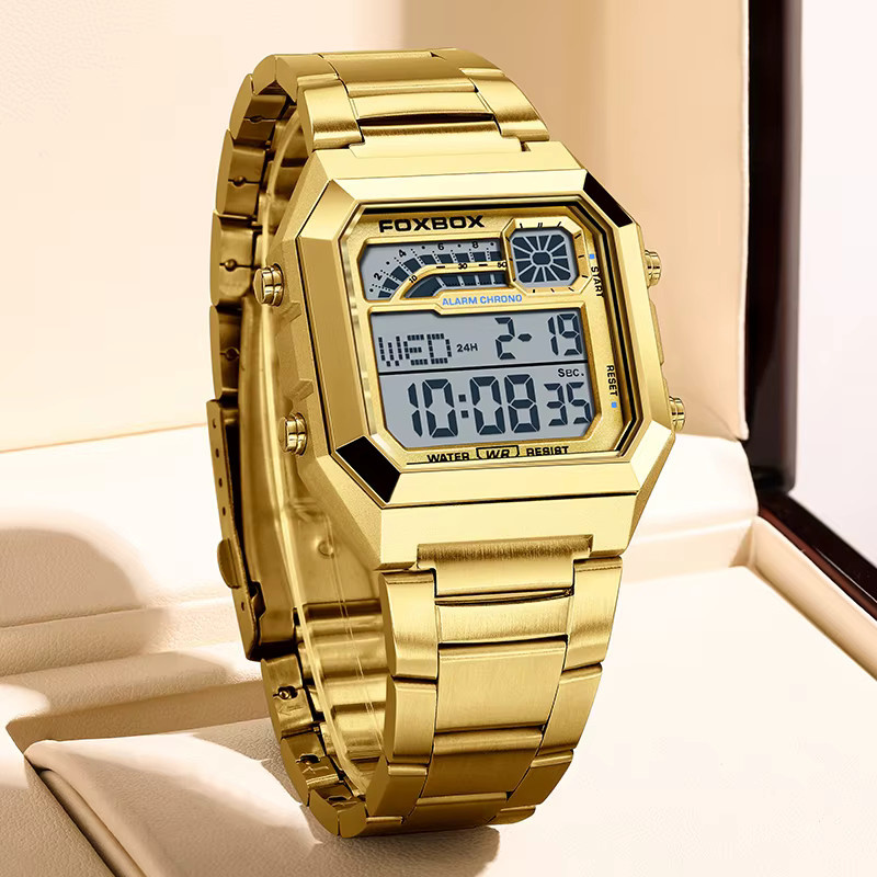 LIGE Armbanduhr Quarz, Quadratisch, Herren - Bild 5