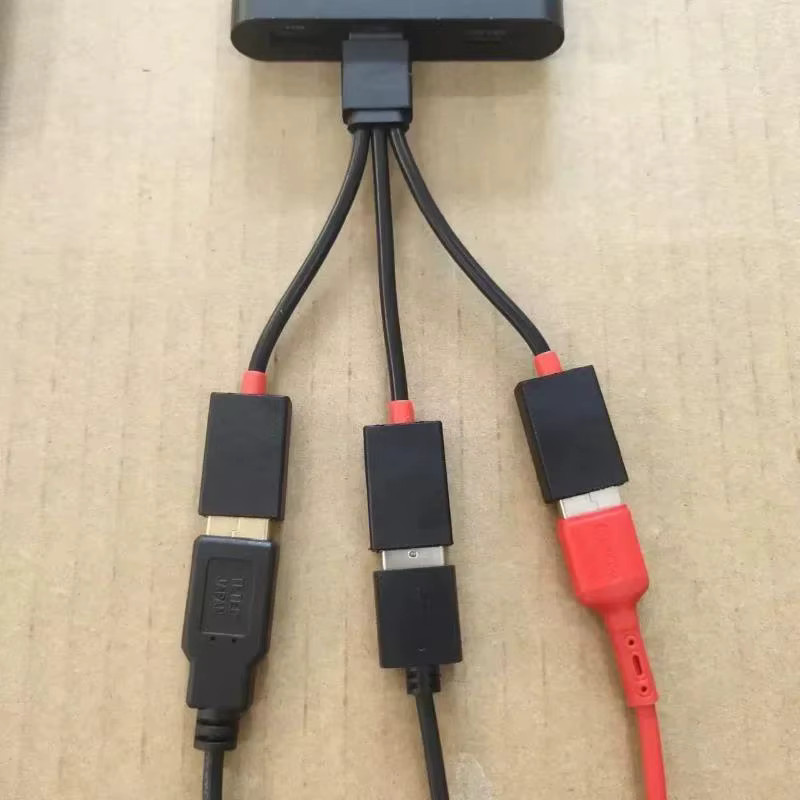 Mrgabwte USB Hub 1 in 2 Out USB Splitter Adapter Schwarz für Laptop, Tablet und Smartphone - Bild 3