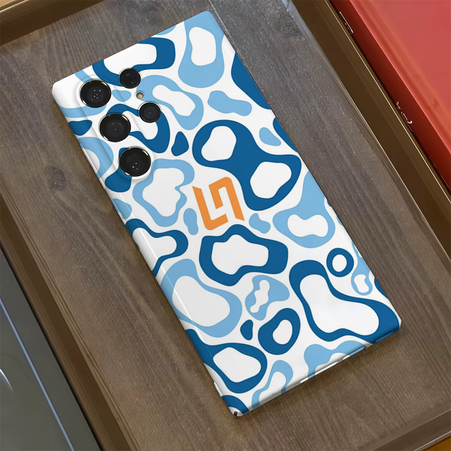 Blaue Lando Norris Handyhülle für Samsung Galaxy S25 S24 S23 Ultra Plus A35 A55 Glossy HD Hard Cover - Bild 2