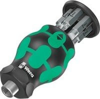 Wera Kraftform Kompakt Stubby Magazin 4 Bit-Satz - Bild 1