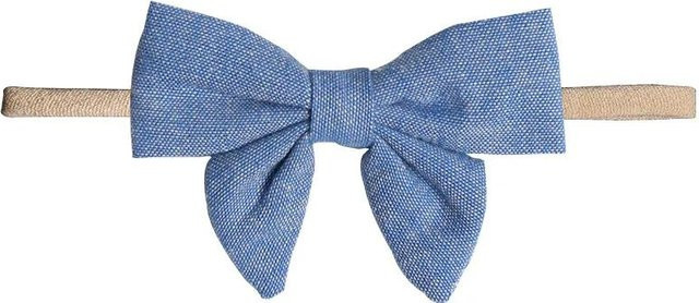 Topmix Stirnband, Blumen Schleife, Nylon, grau, Kinder - Bild 1