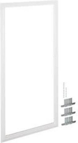 Hager Blendrahmen FZ42B universell 2-feldig in Weiß RAL9010 für Schrankgröße 1250 x 550 mm aus Metall - Bild 1