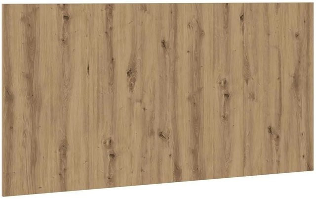 vidaXL Kopfteil Artisan-Eiche in Braun, B/H/T: 160 x 80 x 1,5 cm - Bild 1