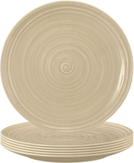 Seltmann Weiden Brotteller Terra Beige 6er Set Durchmesser: 17,7 cm - Bild 1