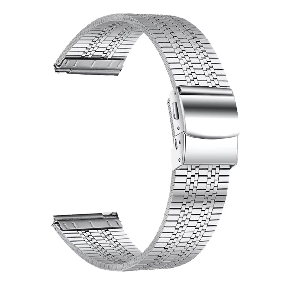 Uhrenarmband Edelstahl, Silber, Unisex - Bild 4